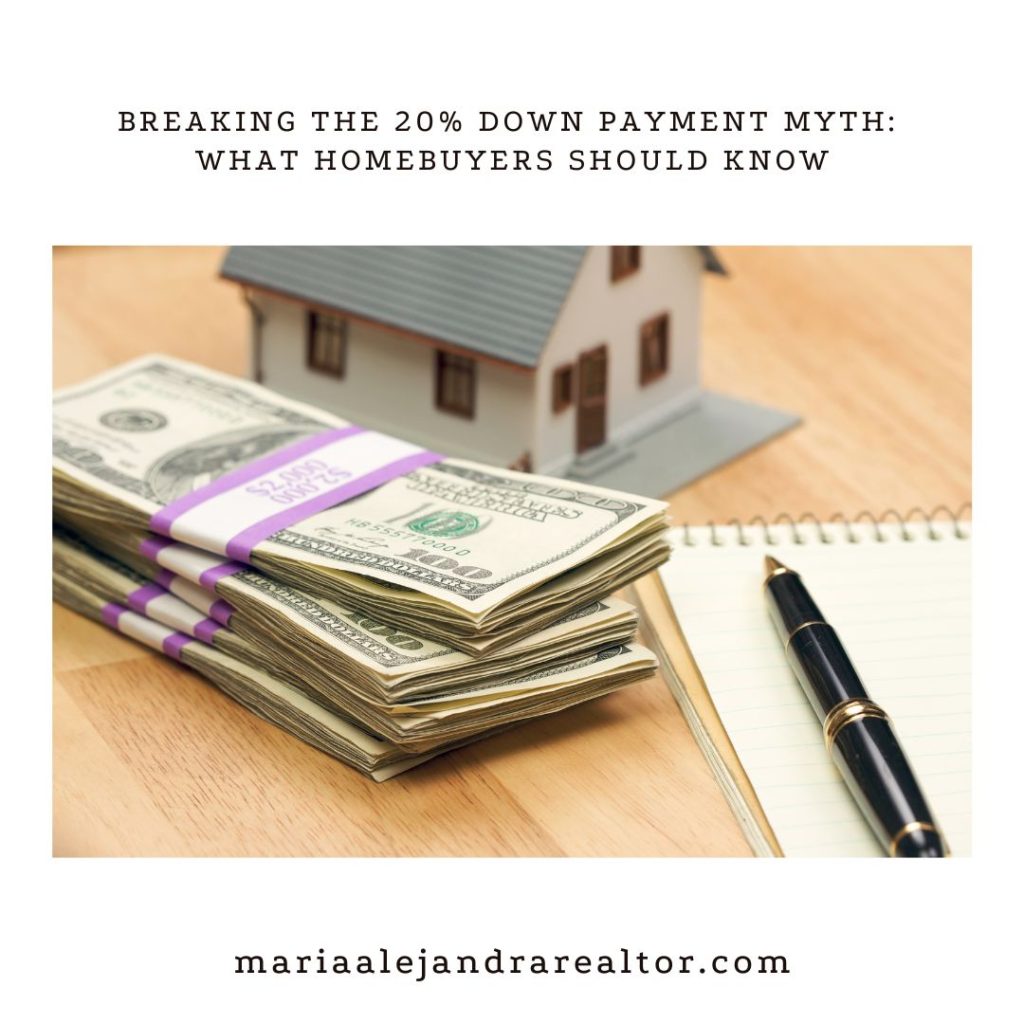 Down payment real estate tip